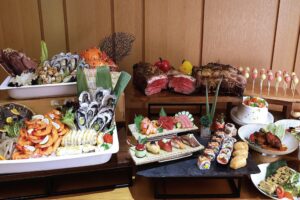 饗樂全日餐廳自助百匯菜色依季節性調整日月千禧提供
